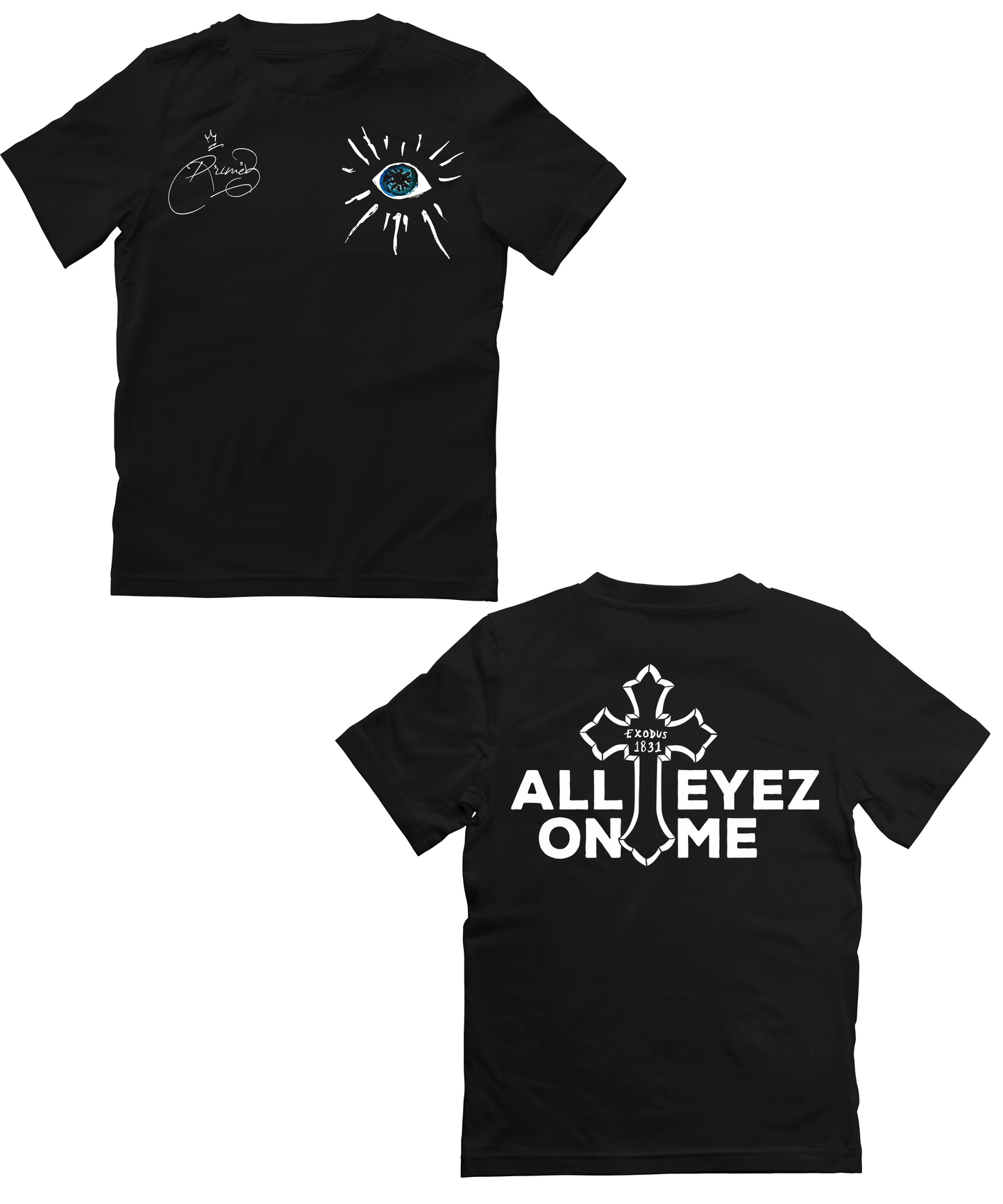 All Eyez On Me- Camiseta Urbana Exclusiva